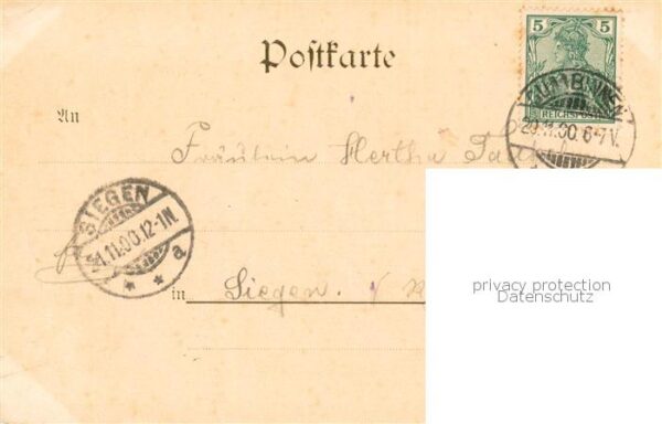 Gumbinnen Goesev Gussew Oblast Kaliningrad RU Kaiserl. Ober-Postdirektion Aussen – Bild 2
