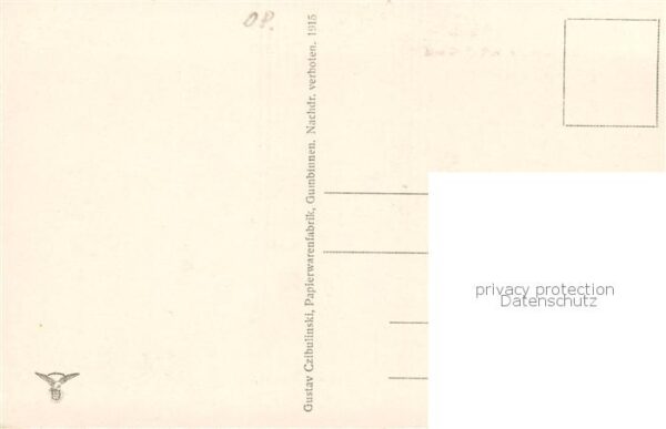 Gumbinnen Goesev Gussew Oblast Kaliningrad RU Koenigstrasse m. Rathaus u. Kutsch – Bild 2