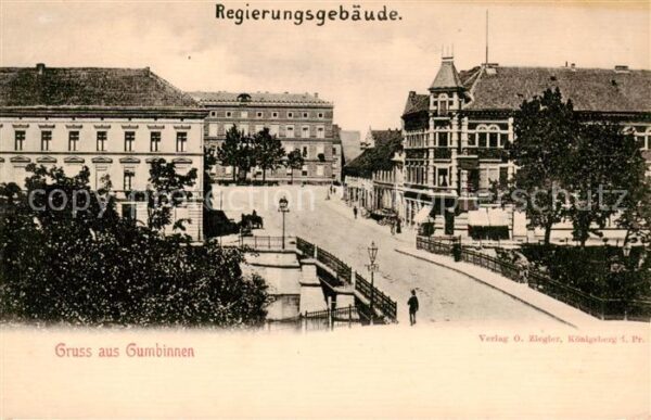 Gumbinnen Goesev Gussew Oblast Kaliningrad RU Regierungsgebaeude