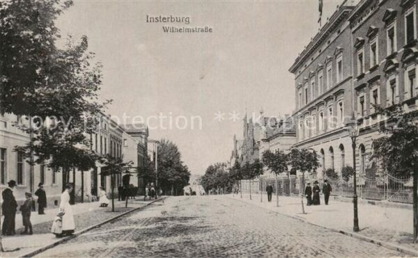 Insterburg Tschernjachowsk RU Wilhelmstrasse