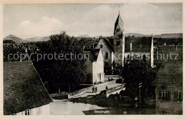 Betzingen Teilansicht m. Kirche