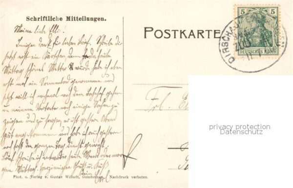 Gumbinnen Goesev Gussew Oblast Kaliningrad RU Bahnhofplatz – Bild 2
