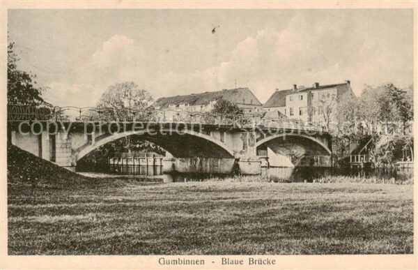 Gumbinnen Goesev Gussew Oblast Kaliningrad RU Blaue Bruecke