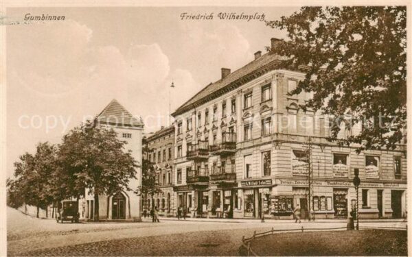 Gumbinnen Goesev Gussew Oblast Kaliningrad RU Friedrich-Wilhelmplatz