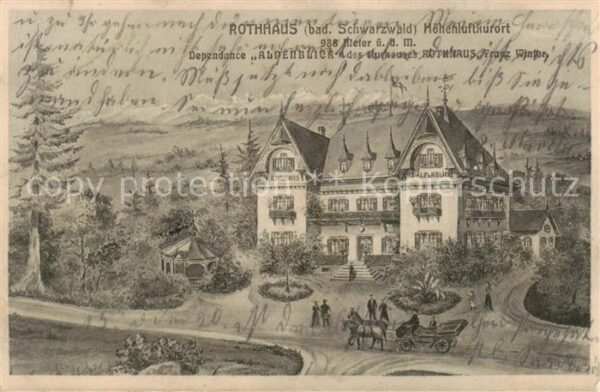 Rothaus Grafenhausen Dependance Alpenblick Kutsche
