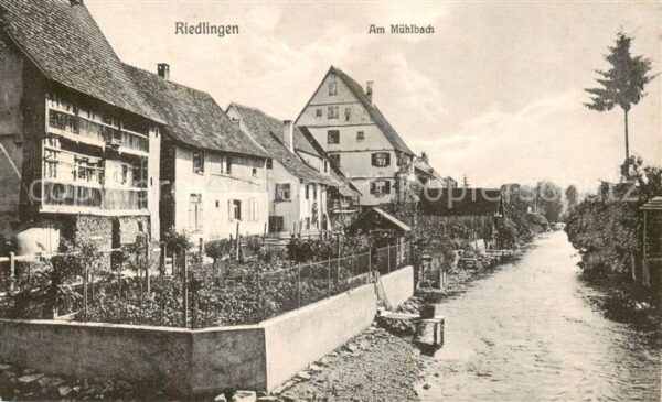 Riedlingen Kandern Am Muehlbach - Feldpost