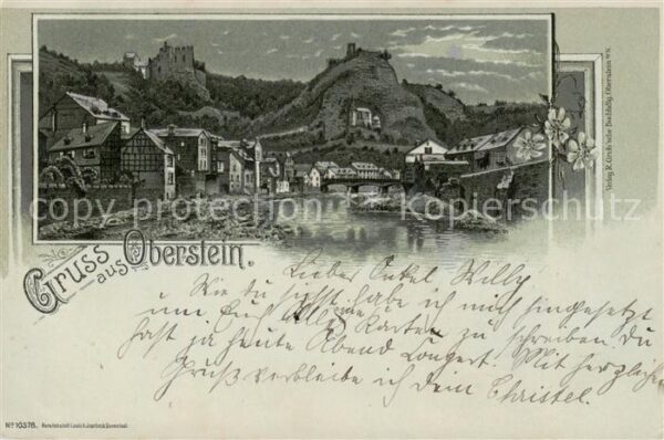 Oberstein Allgaeu Partie am Fluss