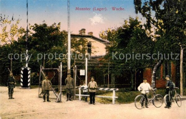 Munsterlager Wache - Feldpost