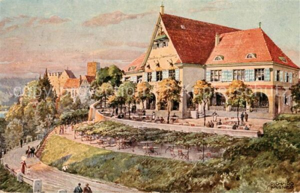Gruenwald  Muenchen Restaurant Zur Roemerschanze - Loewenbraeu-Ausschank - Kuens