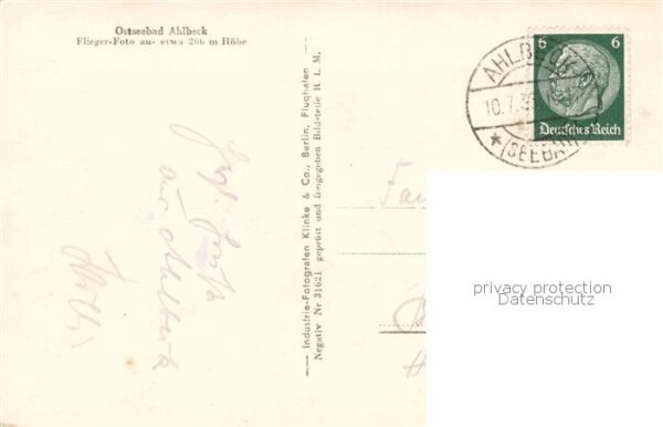 Ahlbeck Ostseebad Fliegeraufnahme – Bild 2
