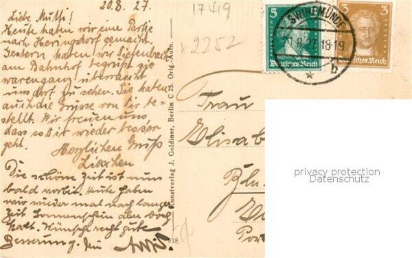 Ahlbeck Ostseebad Panorama v. d. Bismarck-Warte – Bild 2