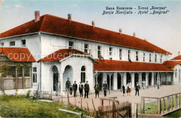 Banja Koviljaca Serbija Hotel Beograd Aussenansicht