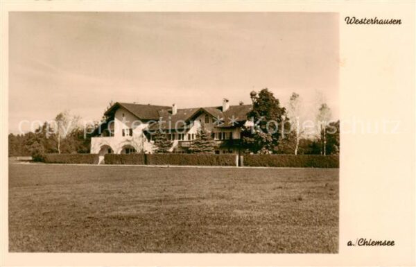 Westerhausen Breitbrunn Chiemsee Haus Aussenansicht