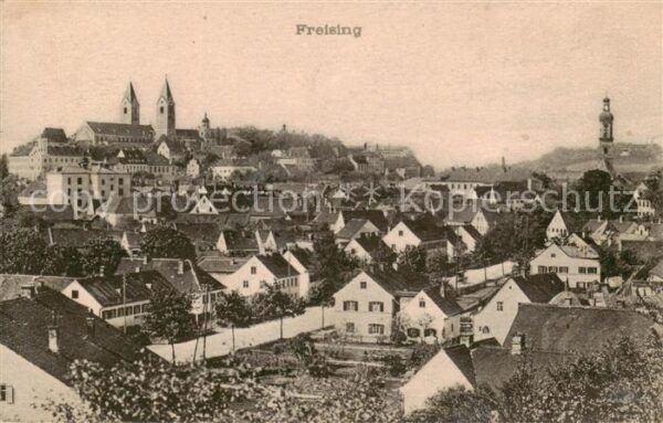 Freising Oberbayern Panorama