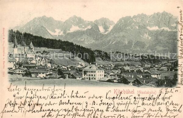 Kitzbuehel Tirol AT Gesamtansicht