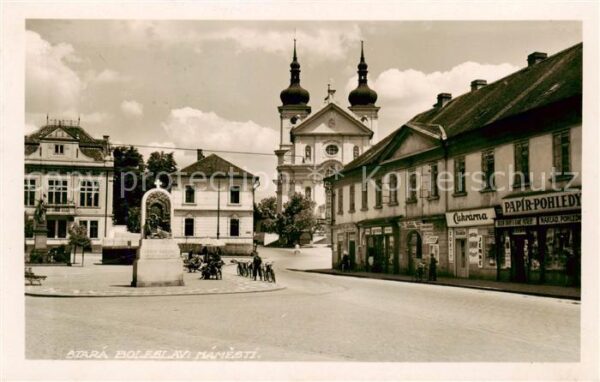Stara Boleslav Altbunzlau CZ Namesti