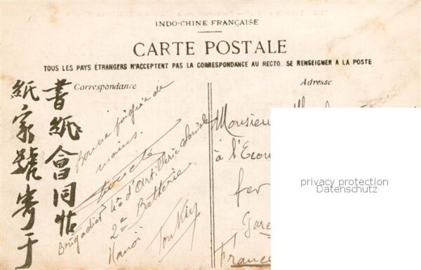 Tonkin Vietnam Port nord de la Citadelle et Intendance Militaire – Bild 2