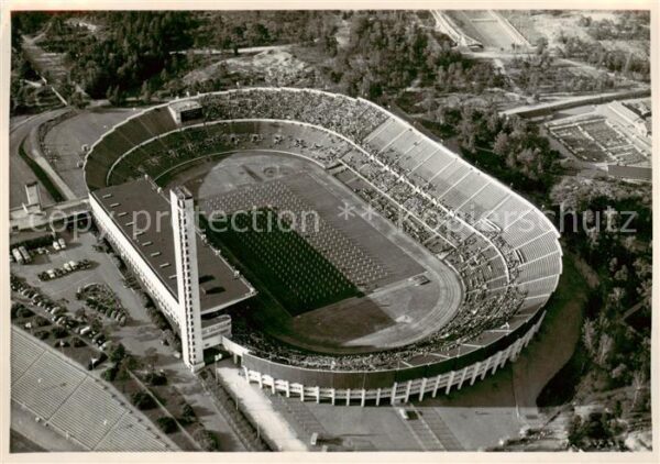 Helsinki Suomi Fliegeraufnahme Stadion