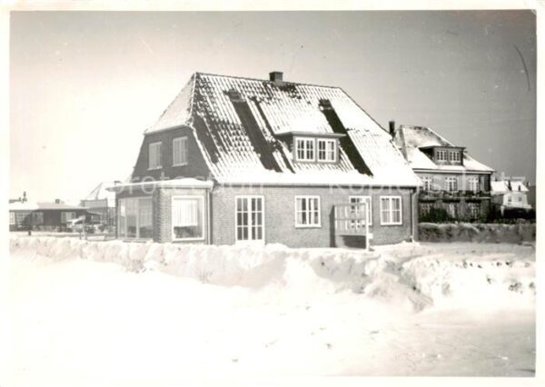 Wenningstedt Sylt Im Winter Schnee