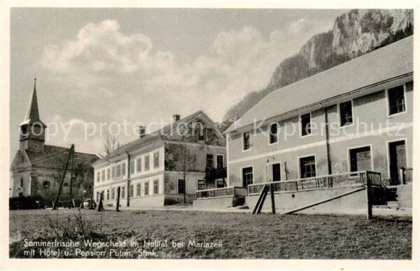 Wegscheid Kamp Hotel-Pension Puhm Aussenansicht