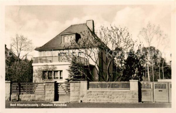 Bad Klosterlausnitz Pension Patschke Aussenansicht