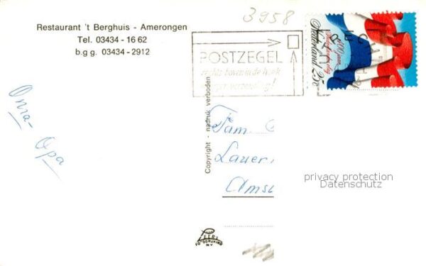 Amerongen Restaurant Berghuis – Bild 2