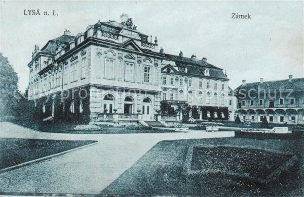 Lysa  nad Labem Lissa Elbe CZ Zamek