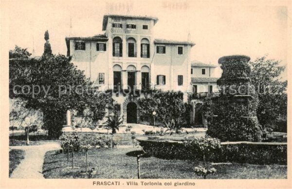 Frascati Roma  Rom IT Villa Torlonia col giardino
