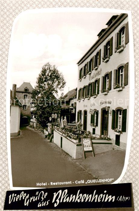 Blankenheim Ahr Hotel-Restaurant Quellenhof Aussenansicht