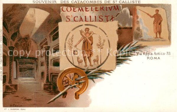 St Calliste Roma Rom Catacombes de St Calliste - Via Appia Antica