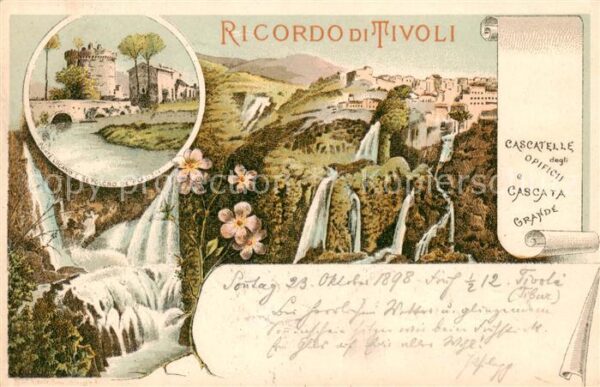 Tivoli  Roma IT Cascatelle degli Opificii e Cascata Grande