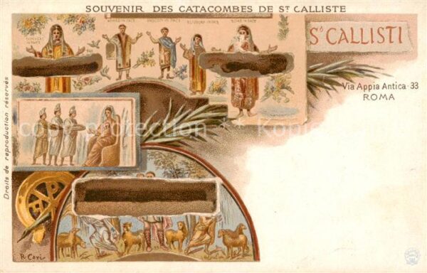 St Calliste Roma Rom Catacombes de St Calliste - Via Appia Antica 33