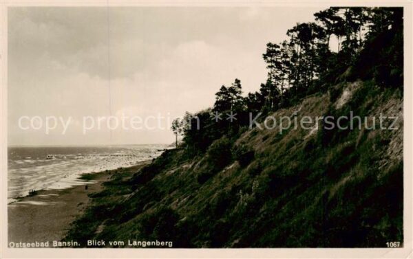 Bansin Ostseebad Blick v. Langenberg