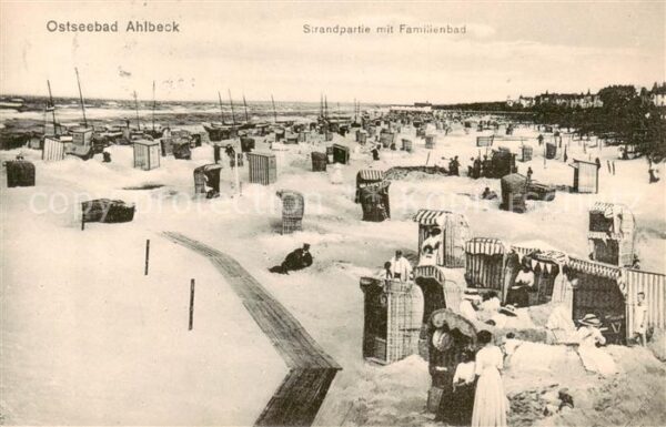 Ahlbeck Ostseebad Strandpartie m. Familienbad
