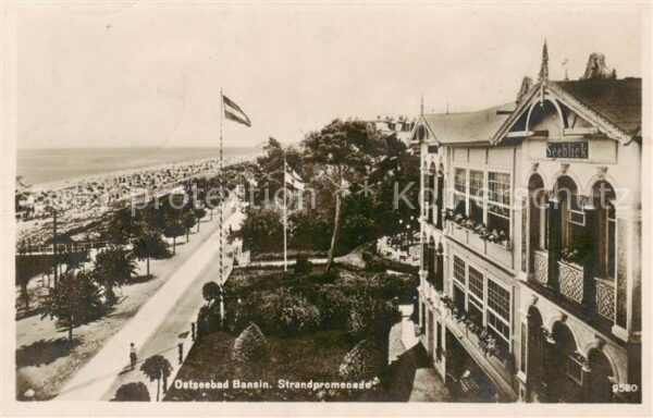 Bansin Ostseebad Strandpromenade