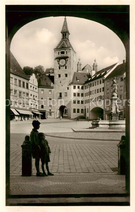 Landsberg Lech Blick v. Rathaus a.d. Schmalzturm