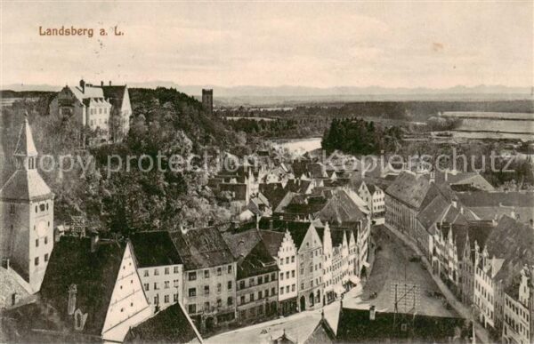 Landsberg Lech Teilansicht