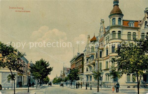 Insterburg Tschernjachowsk RU Wilhelmstrasse