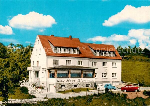 Waldbrunn Westerwald Gasthof-Pension Georg Blum Aussenansicht