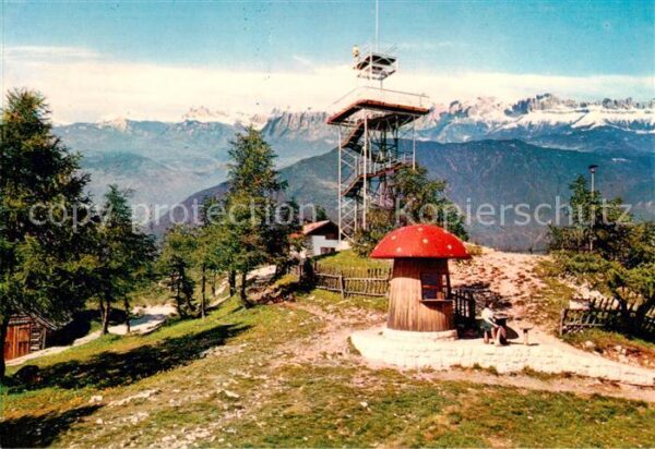 Bolzano Monte Penegal Hotel Facchini Pilzkiosk