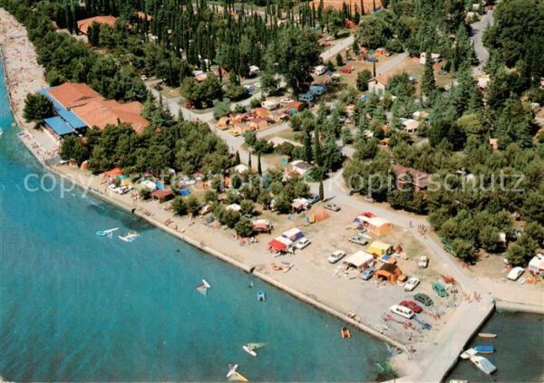Ankaran Ancarano Slovenia Fliegeraufnahme Autocamp