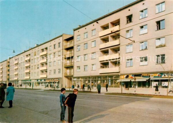 Krakow Krakau Fragment ulicy 18 Stycznia