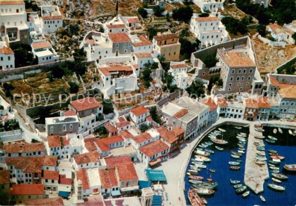 Hydra Ydra Hidra Idra Greece Fliegeraufnahme