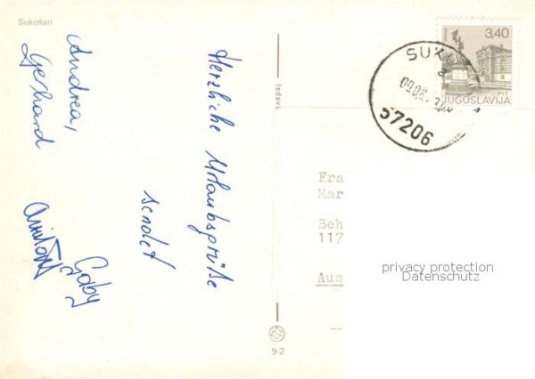 Sukosan Croatia Fliegeraufnahme Kueste – Bild 2