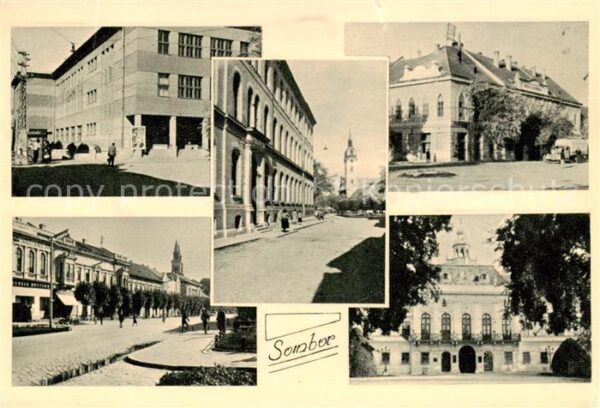 Sombor Serbija Teilansichten