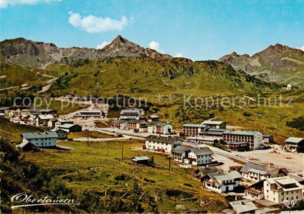 Obertauern AT Gesamtansicht m. Hoher-Grat Seekarspitze Wurmwand
