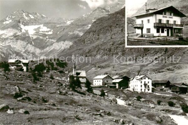 Pfelders Plan Trentino-Alto-Adige IT Pension-Gasthaus Enzian Aussenansicht