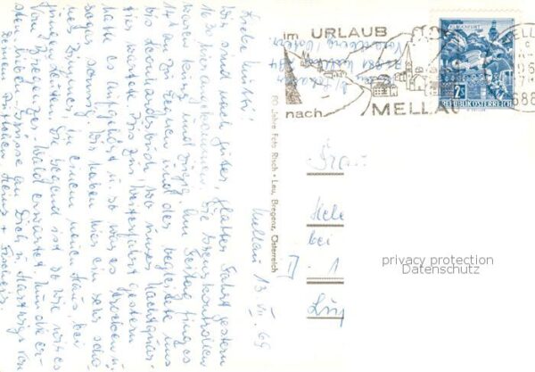 Mellau Vorarlberg Gesamtansicht m. Kanisfluh – Bild 2