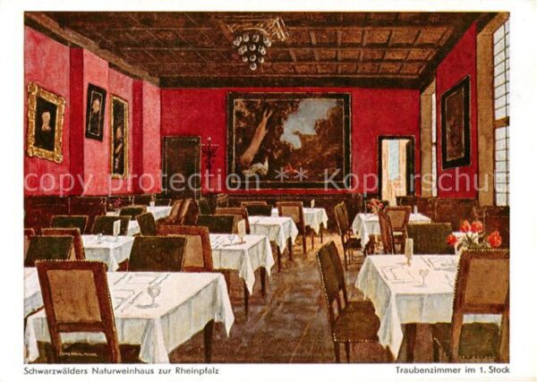 Muenchen Schwarzwaelders Naturweinhaus zur Rheinpfalz - Traubenzimmer 1. Stock