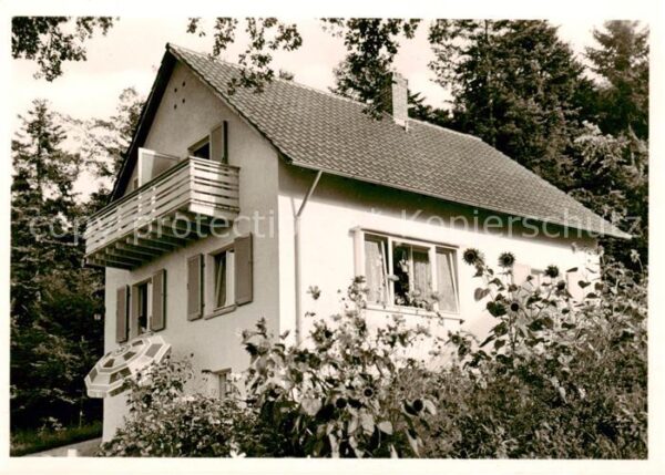 Badenweiler Haus Rehblick Aussenansicht
